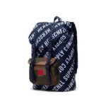 HERSCHEL LITTLE AMERICA MID BACKPACK ROLL CALL PEACOAT WOODLAND CAMO - Image 3