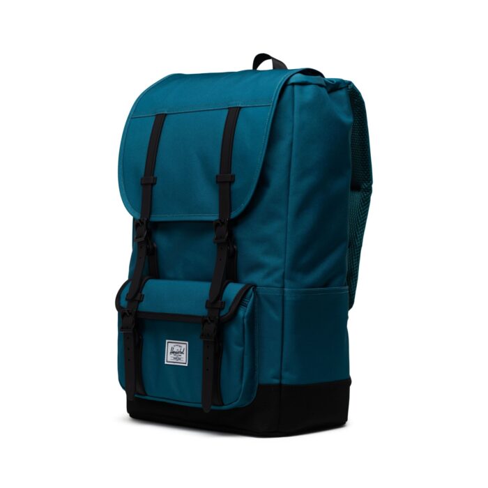 HERSCHEL LITTLE AMERICA PRO BACKPACK HARBOUR BLUE BLACK - Image 2