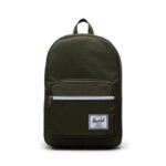 HERSCHEL POP QUIZ BACKPACK IVY GREEN CHICORY COFFEE