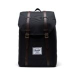 HERSCHEL RETREAT BACKPACK BLACK CHICORY COFFEE