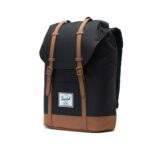 HERSCHEL RETREAT BACKPACK BLACK SADDLE - Image 2