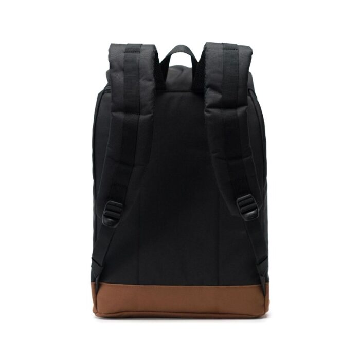HERSCHEL RETREAT BACKPACK BLACK SADDLE - Image 4