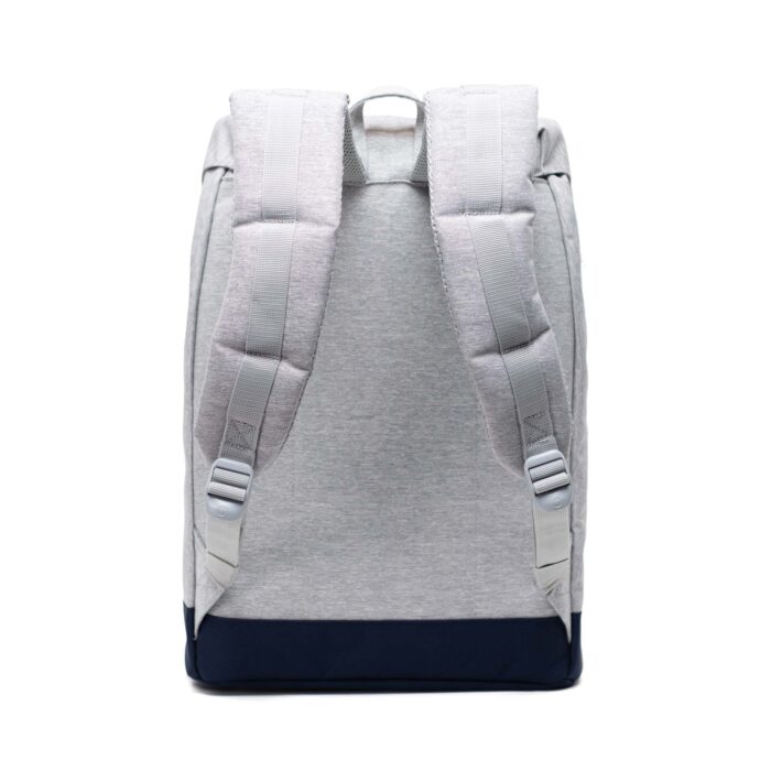 HERSCHEL RETREAT BACKPACK LIGHT GREY CROSSHATCH PEACOAT - Εικόνα 4