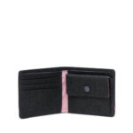 HERSCHEL ROY COIN WALLET BLACK CROSSHATCH - Image 3