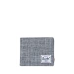 HERSCHEL ROY COIN WALLET RAVEN CROSSHATCH