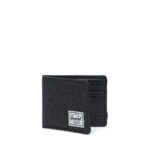 HERSCHEL ROY WALLET BLACK CROSSHATCH - Εικόνα 2