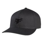 FOX LEGACY FLEXFIT HAT BLACK BLACK