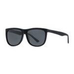 HORSEFEATHERS GABE SUNGLASSES MATT BLACK GRAY