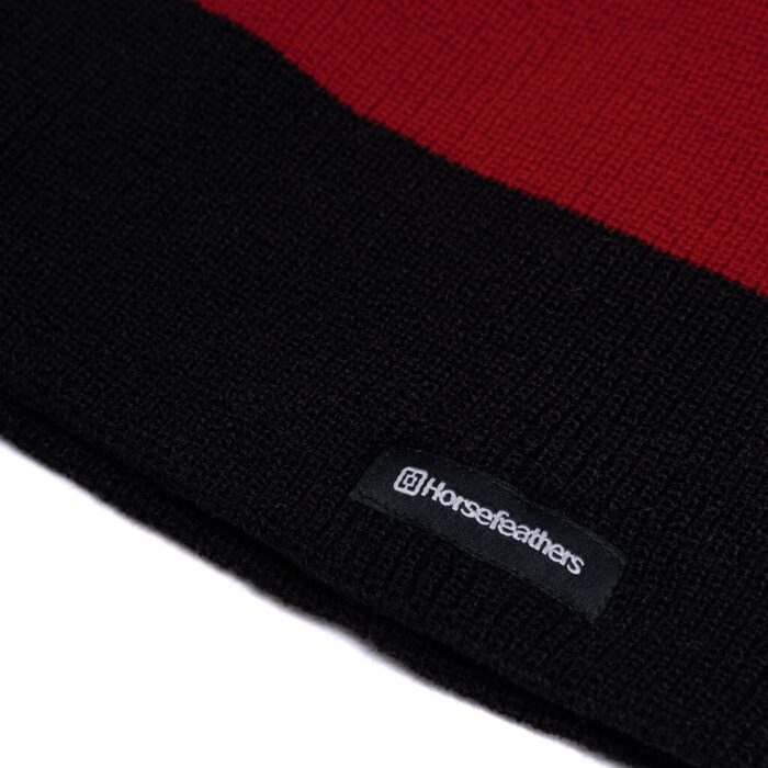 HORSEFEATHERS MATTEO BEANIE LAVA RED - Image 2