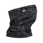 HORSEFEATHERS NECKWARMER BLACK CHEETAH