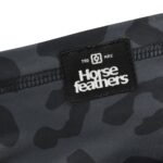 HORSEFEATHERS NECKWARMER BLACK CHEETAH - Image 2