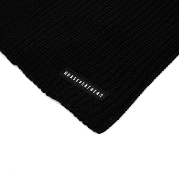 HORSEFEATHERS PAULA BEANIE BLACK - Image 3