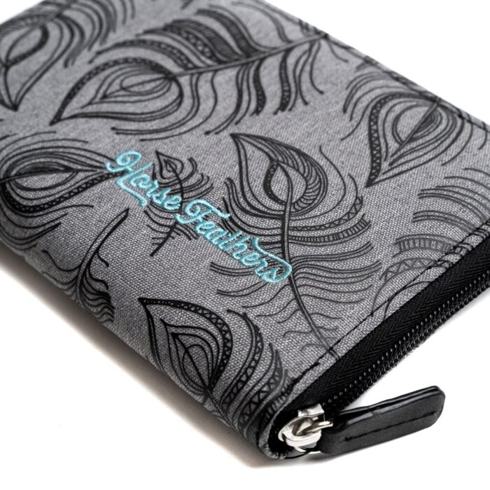 HORSEFEATHERS RHEN W WALLET HEATHER GRAY - Εικόνα 4