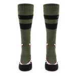 HORSEFEATHERS SHARK SNOWBOARD SOCKS OLIVE - Image 3