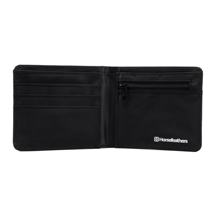 HORSEFEATHERS TERRY WALLET HEATHER ANTHRACITE - Image 3