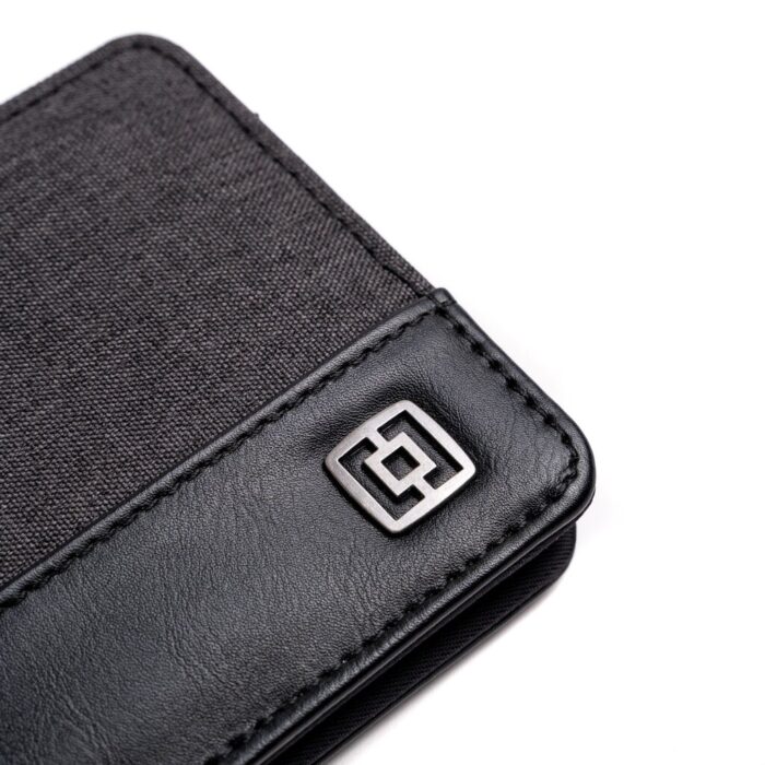 HORSEFEATHERS TERRY WALLET HEATHER ANTHRACITE - Image 4