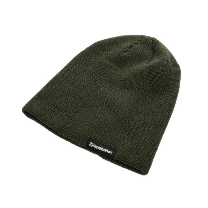 HORSEFEATHERS YARD BEANIE KHAKI - Image 2