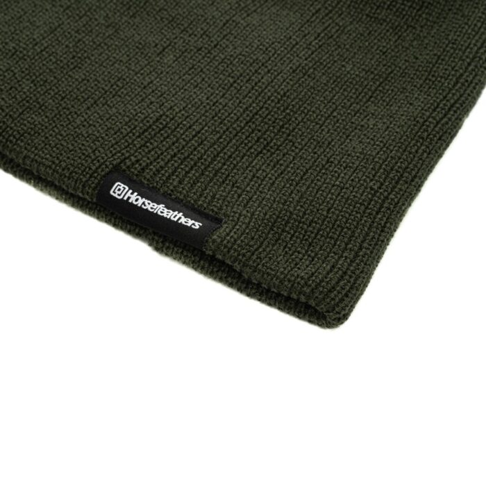 HORSEFEATHERS YARD BEANIE KHAKI - Image 3