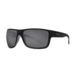 HORSEFEATHERS ZENITH SUNGLASSES MATT BLACK MIRROR WHITE