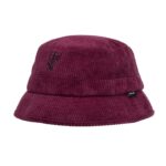 HUF 1984 CORD BUCKET HAT BLOODSTONE