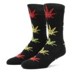 HUF 420 BUDDY CREW SOCK BLACK