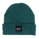 HUF ESSENTIALS BOX LOGO CUFF BEANIE SYCAMORE