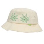 HUF GREEN BUDDY TERRY CLOTH BUCKET HAT NATURAL