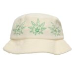 HUF GREEN BUDDY TERRY CLOTH BUCKET HAT NATURAL - Image 2