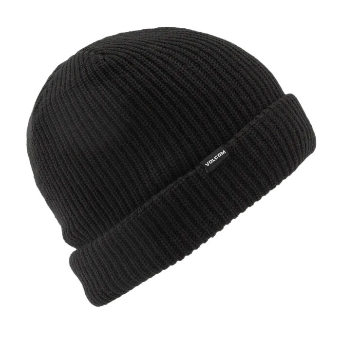 VOLCOM SWEEP LINED BEANIE BLACK - Image 3