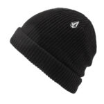 VOLCOM SWEEP LINED BEANIE BLACK - Image 4