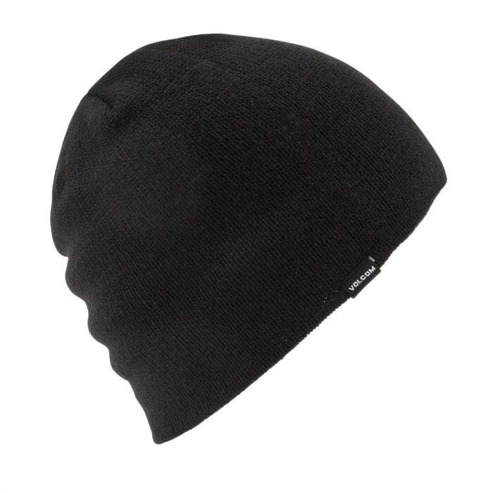 VOLCOM WOOLCOTT BEANIE BLACK - Image 3