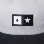LAKAI X FOURSTAR BAR LOGO POLO HAT GREY BLACK - Εικόνα 2