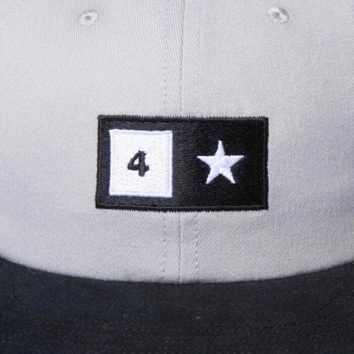 LAKAI X FOURSTAR BAR LOGO POLO HAT GREY BLACK - Εικόνα 2