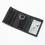 OBEY BLOCK TRI FOLD WALLET BLACK - Εικόνα 3