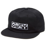 OBEY IMPACT SNAPBACK BLACK