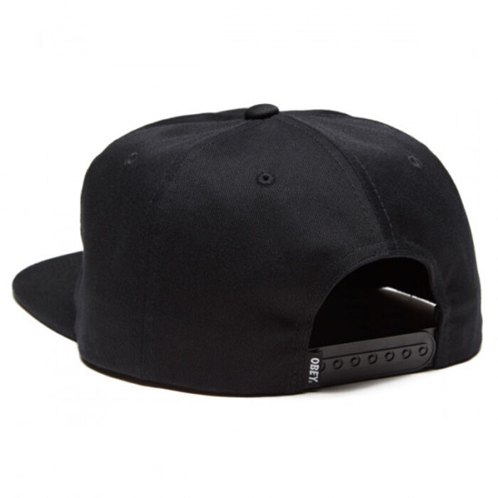 OBEY IMPACT SNAPBACK BLACK - Image 2