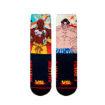 ODD SOX X STREET FIGHTER DHALSIM VS E HONDA CREW SOCKS MULTI - Image 2