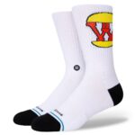STANCE BURGERWORLD SOCKS WHITE