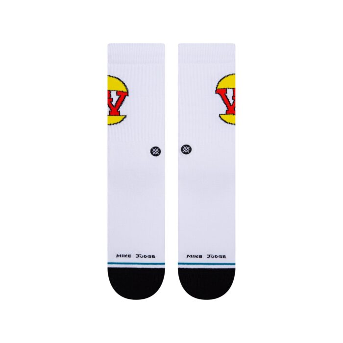 STANCE BURGERWORLD SOCKS WHITE - Image 2