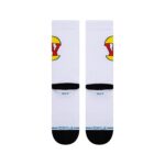 STANCE BURGERWORLD SOCKS WHITE - Image 3
