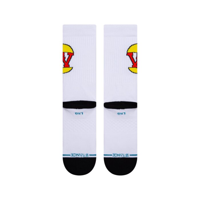 STANCE BURGERWORLD SOCKS WHITE - Image 3