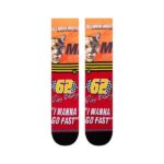STANCE I WANNA GO FAST SOCKS RED - Image 2