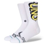 STANCE UNO X CARTOON CREW SOCKS WHITE