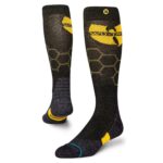 STANCE WU TANG HIVE SNOW OVER THE CALF SOCKS BLACK