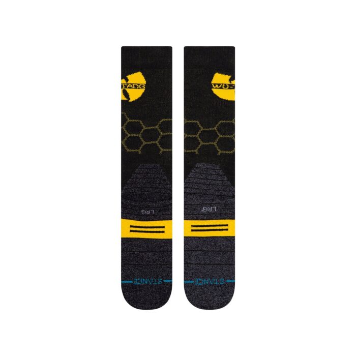 STANCE WU TANG HIVE SNOW OVER THE CALF SOCKS BLACK - Image 3
