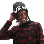 VANS DROP V TALL CUFF BEANIE BLACK - Image 3