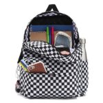 VANS OLD SKOOL CHECK BACKPACK BLACK - Image 2