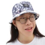 VANS PATCH BUCKET HAT BLUE WHITE - Image 2