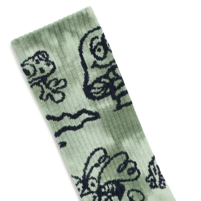 VANS PEACE OF MIND CREW SOCKS CELADON GREEN - Image 2
