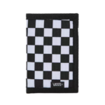 VANS SLIPPED WALLET BLACK WHITE CHECK
